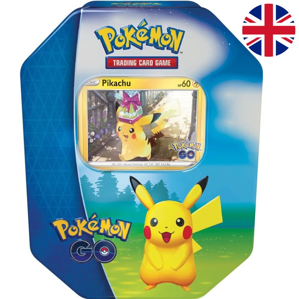 God of Cards: Pokemon GO Tin Box Pikachu Englisch Produktbild