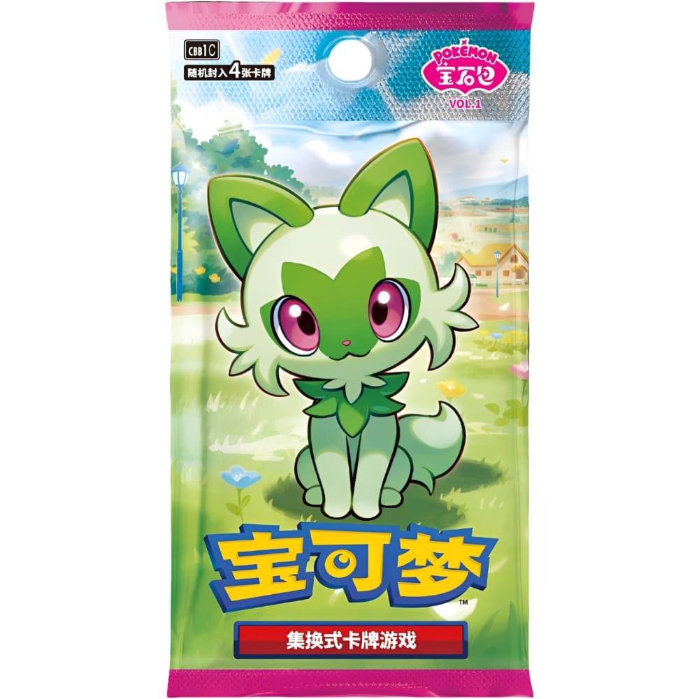 God of Cards: Pokemon Gem Pack Vol. 1 Booster S-Chinesisch Produktbild