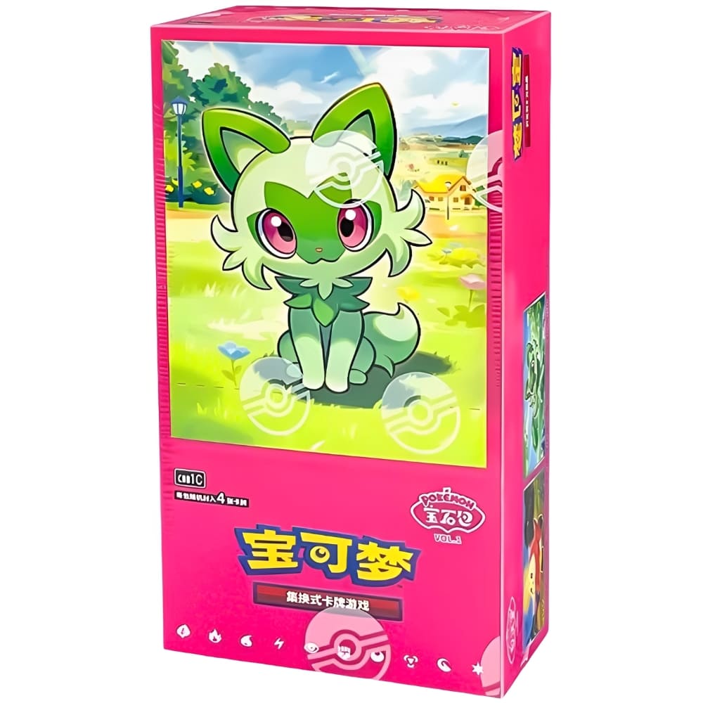 God of Cards: Pokemon Gem Pack Vol. 1 Display S-Chinesisch Produktbild