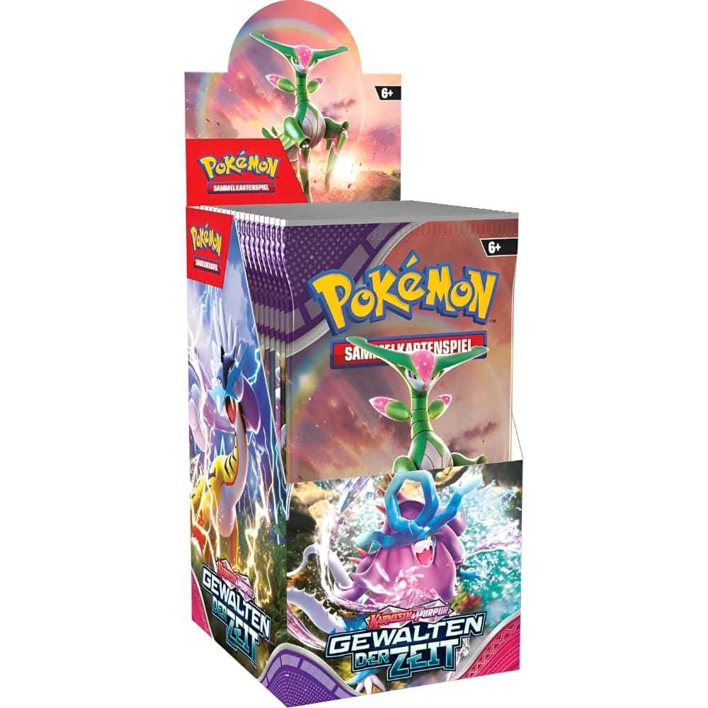 God of Cards: Pokemon Gewalten der Zeit 18er Display Produktbild