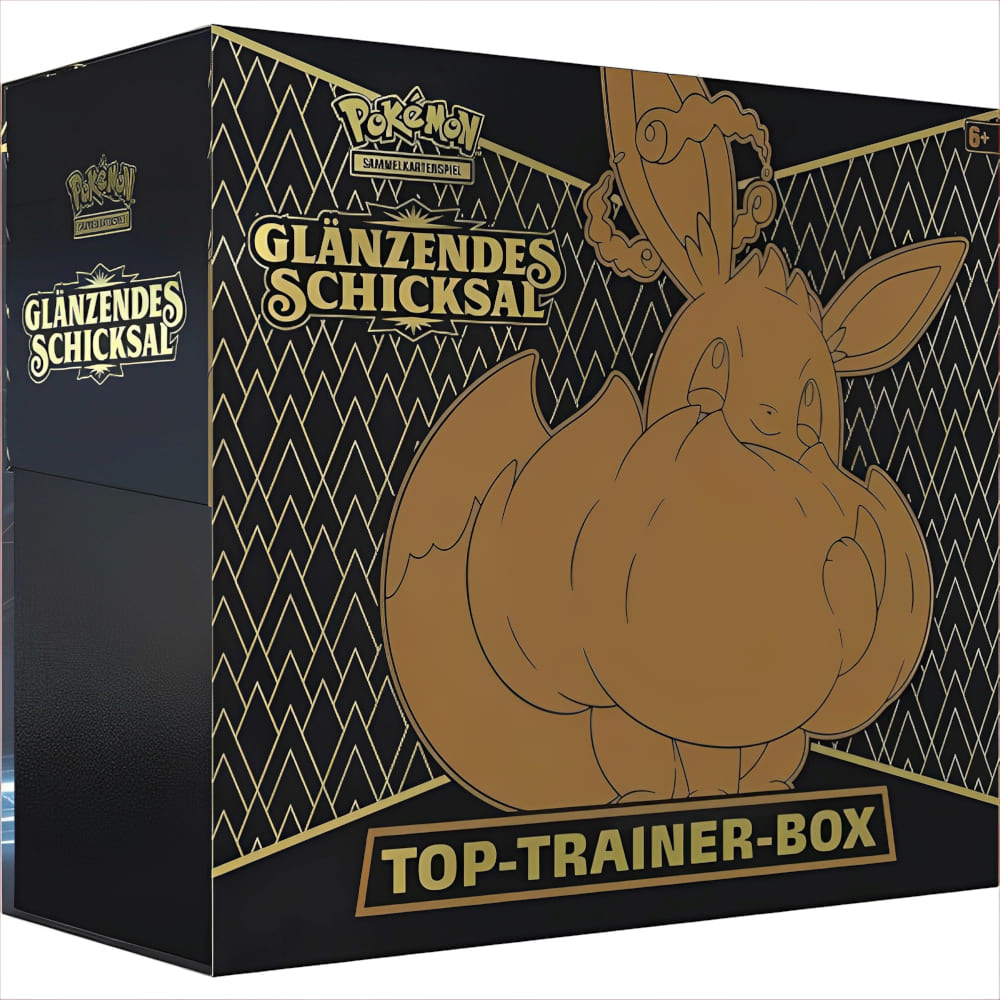 God of Cards: Pokemon Glänzendes Schicksal Top Trainer Box Produktbild