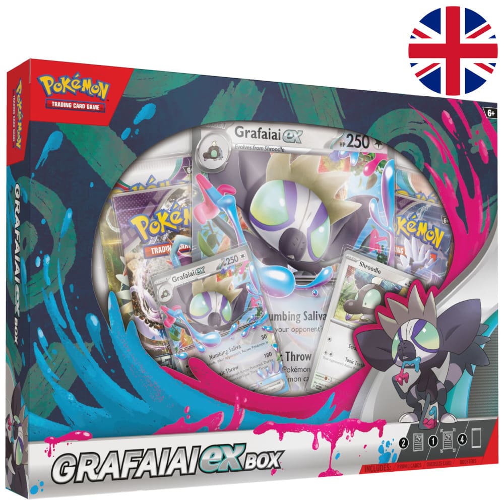 God of Cards: Pokemon Grafaiai ex Box Produktbild