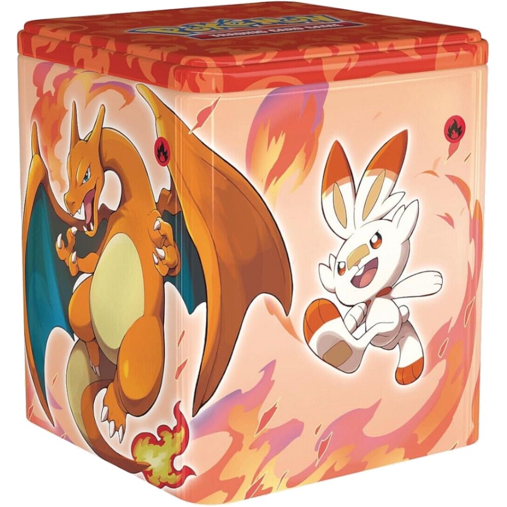 God of Cards: Pokemon Herbst 2022 Stapel-Tin Box Glurak Produktbild
