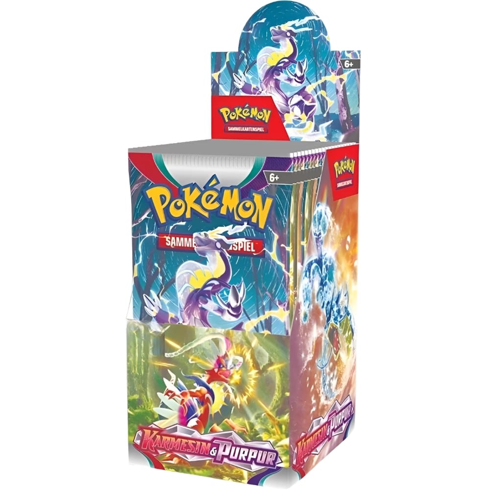 God of Cards: Pokemon Karmesin & Purpur 18er Display Produktbild