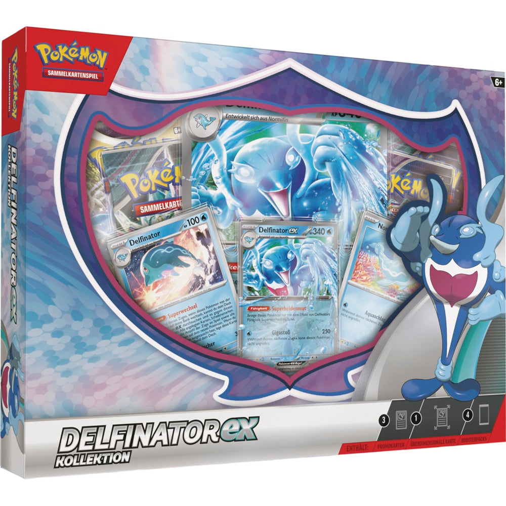 God of Cards: Pokemon Kollektion Delfinator ex Produktbild