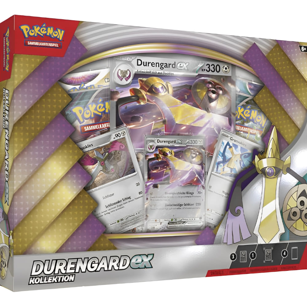 God of Cards: Pokemon Kollektion Durengard ex Case Produktbild