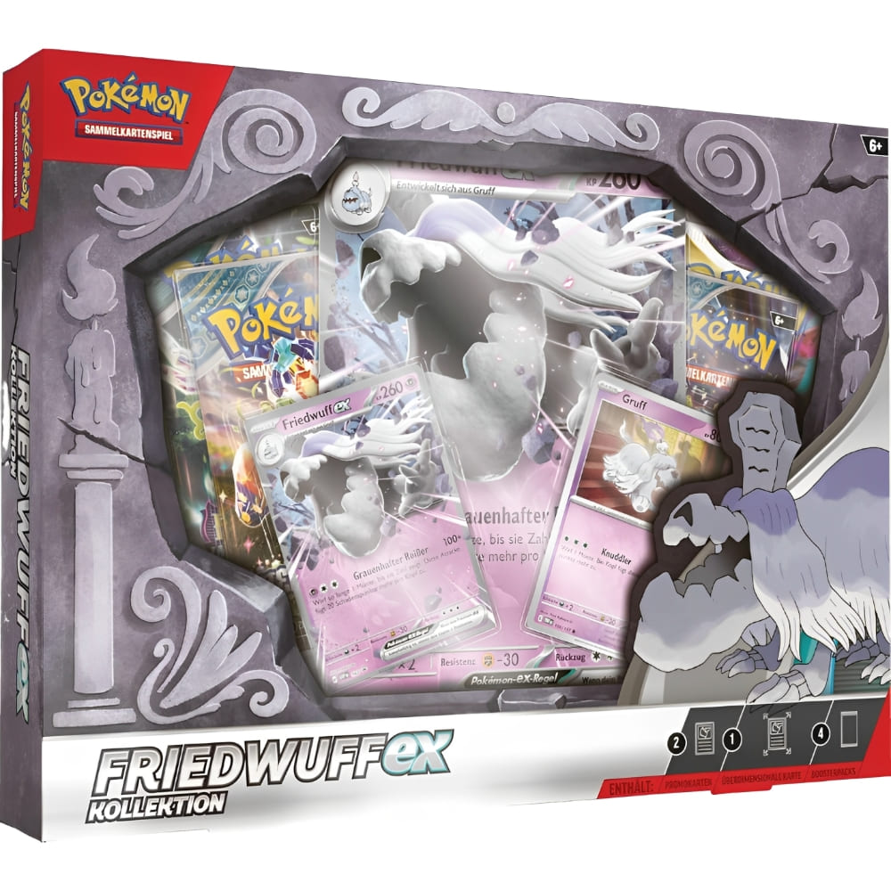 God of Cards: Pokemon Kollektion Friedwuff ex Produktbild