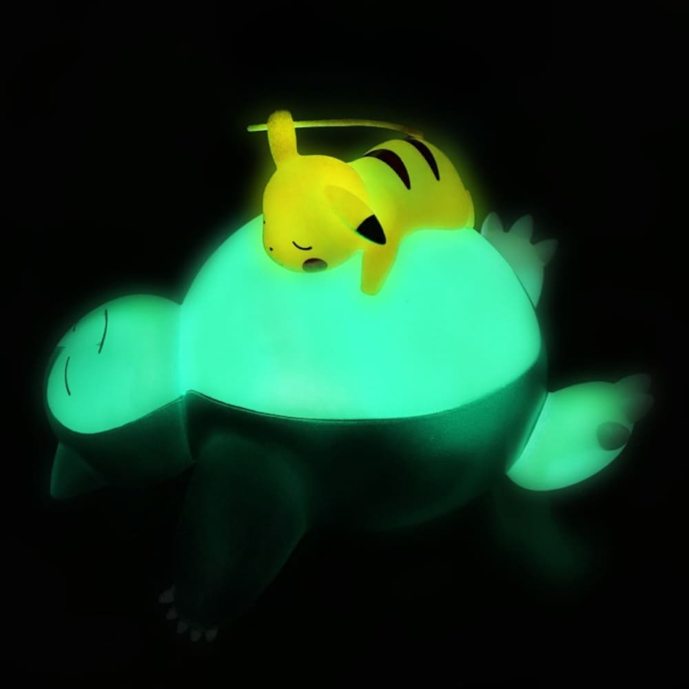 God of Cards: Pokemon LED Leuchte Relaxo und Pikachu Sleeping 25cm 1 Produktbild