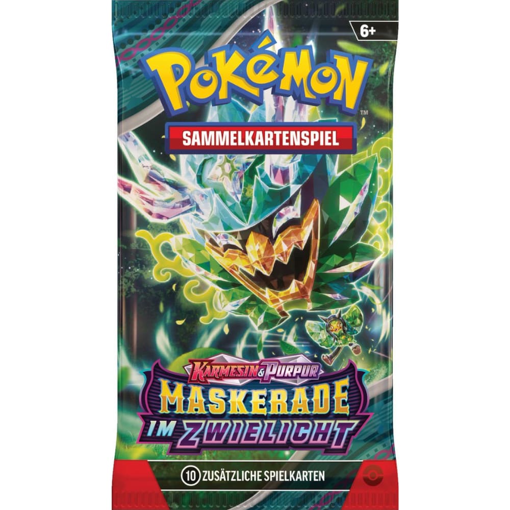 God of Cards: Pokemon Maskerade im Zwielicht Booster Produktbild