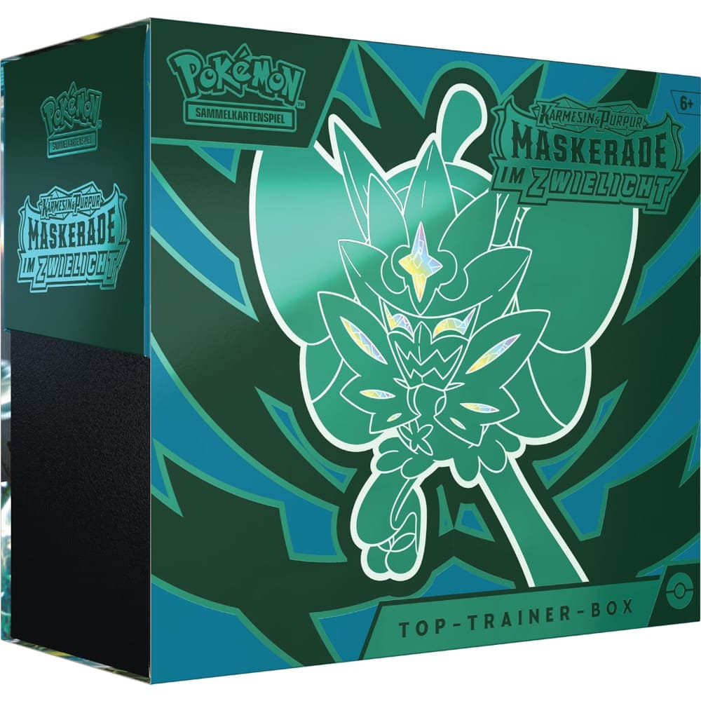 God of Cards: Pokemon Maskerade im Zwielicht Top-Trainer-Box Produktbild