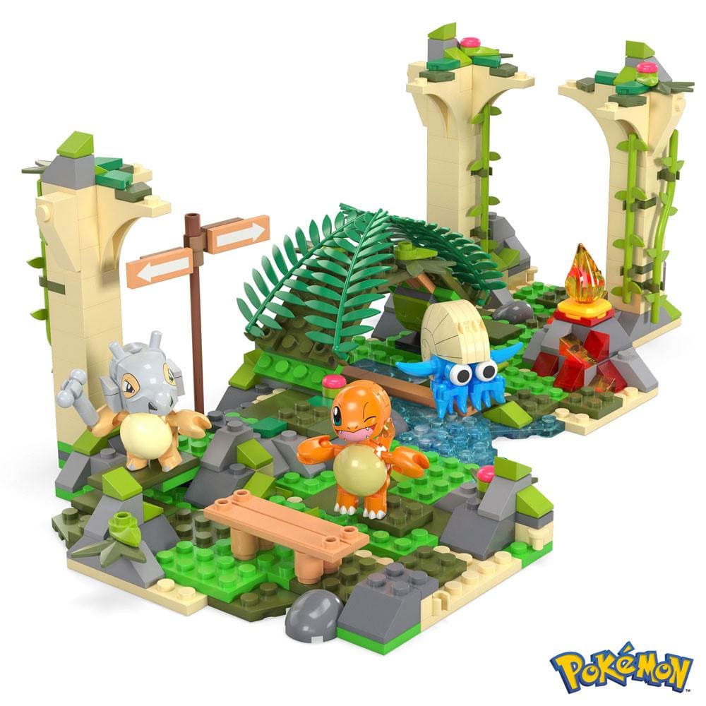 God of Cards: Pokemon Mega Construx Bauset Jungle Ruins 2 Produktbild