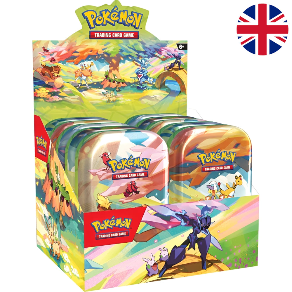 Pokemon <br> Mini-Tin <br> Vibrant Paldea <br> Display