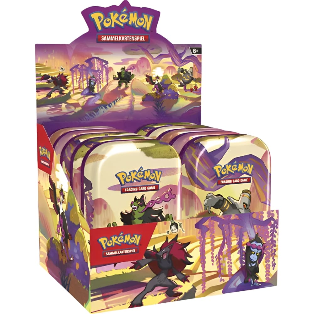 God of Cards: Pokemon Nebel der Sagen Mini-Tin Display Produktbild