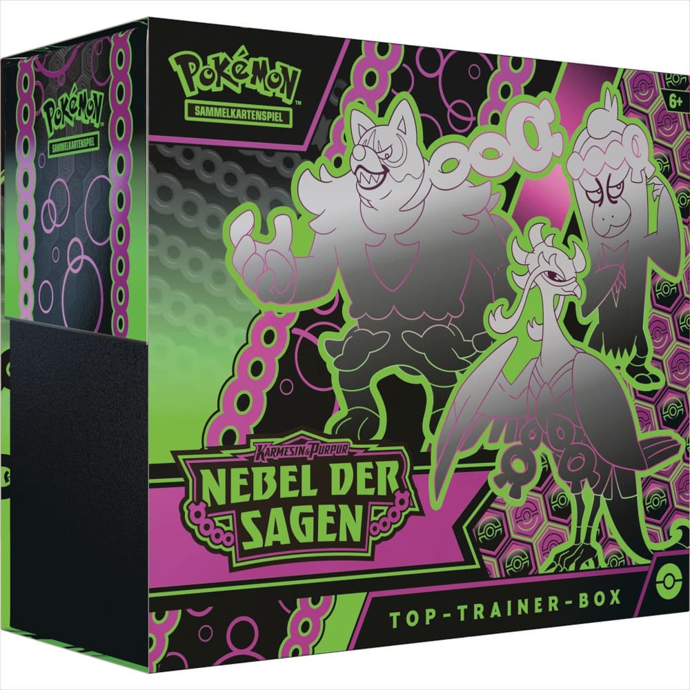 God of Cards: Pokemon Nebel der Sagen Top-Trainer-Box Produktbild
