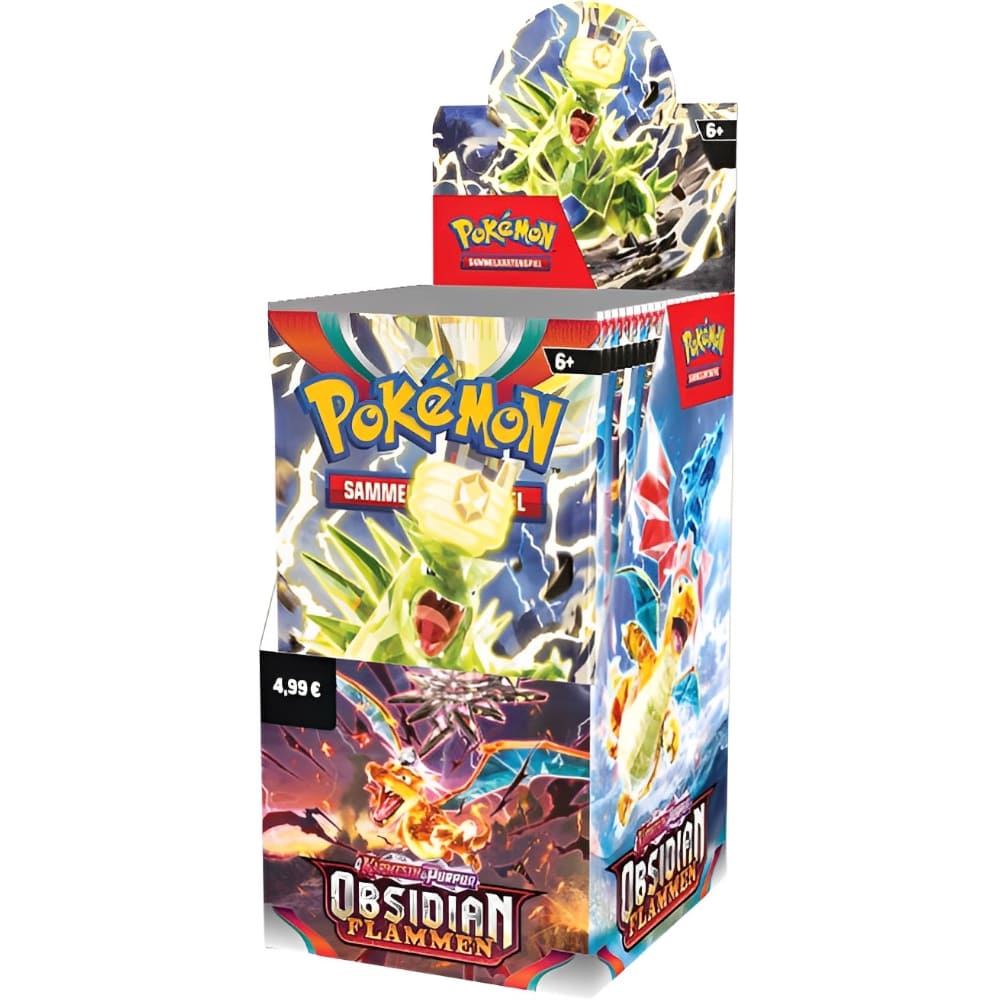 God of Cards: Pokemon Obsidianflammen 18er Display Produktbild