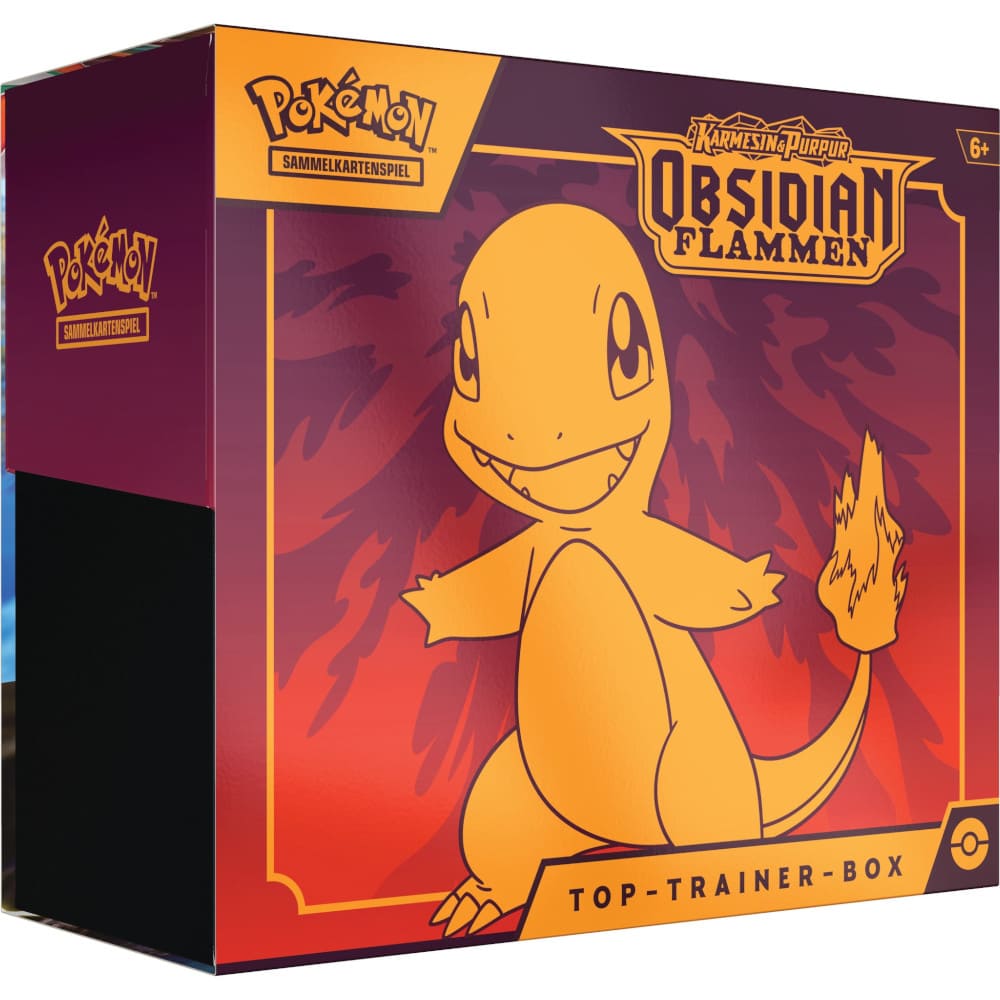 God of Cards: Pokemon Obsidianflammen Top Trainer Box Produktbild