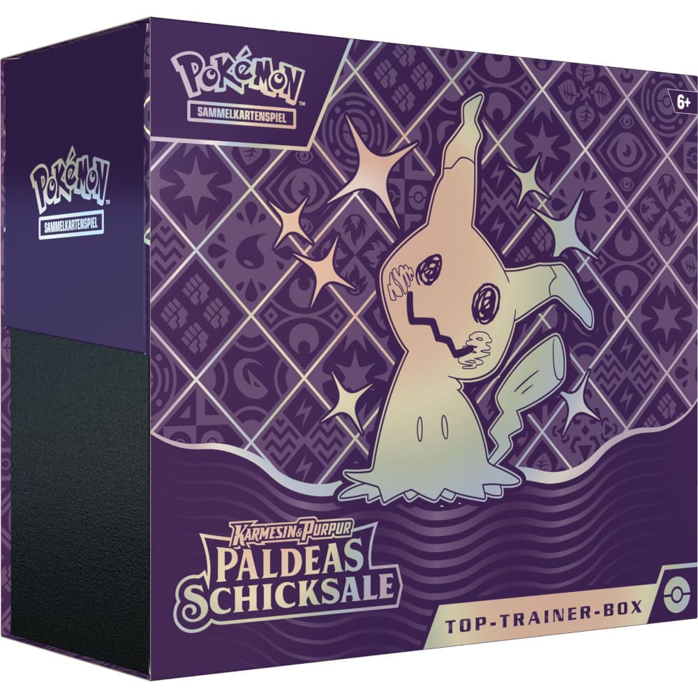 God of Cards: Pokemon Paldeas Schicksale Top Trainer Box Produktbild