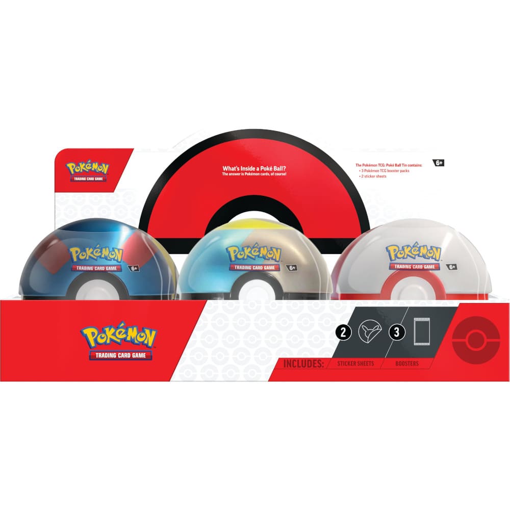 God of Cards: Pokemon Pokéball Tin Autumn 2024 Produktbild