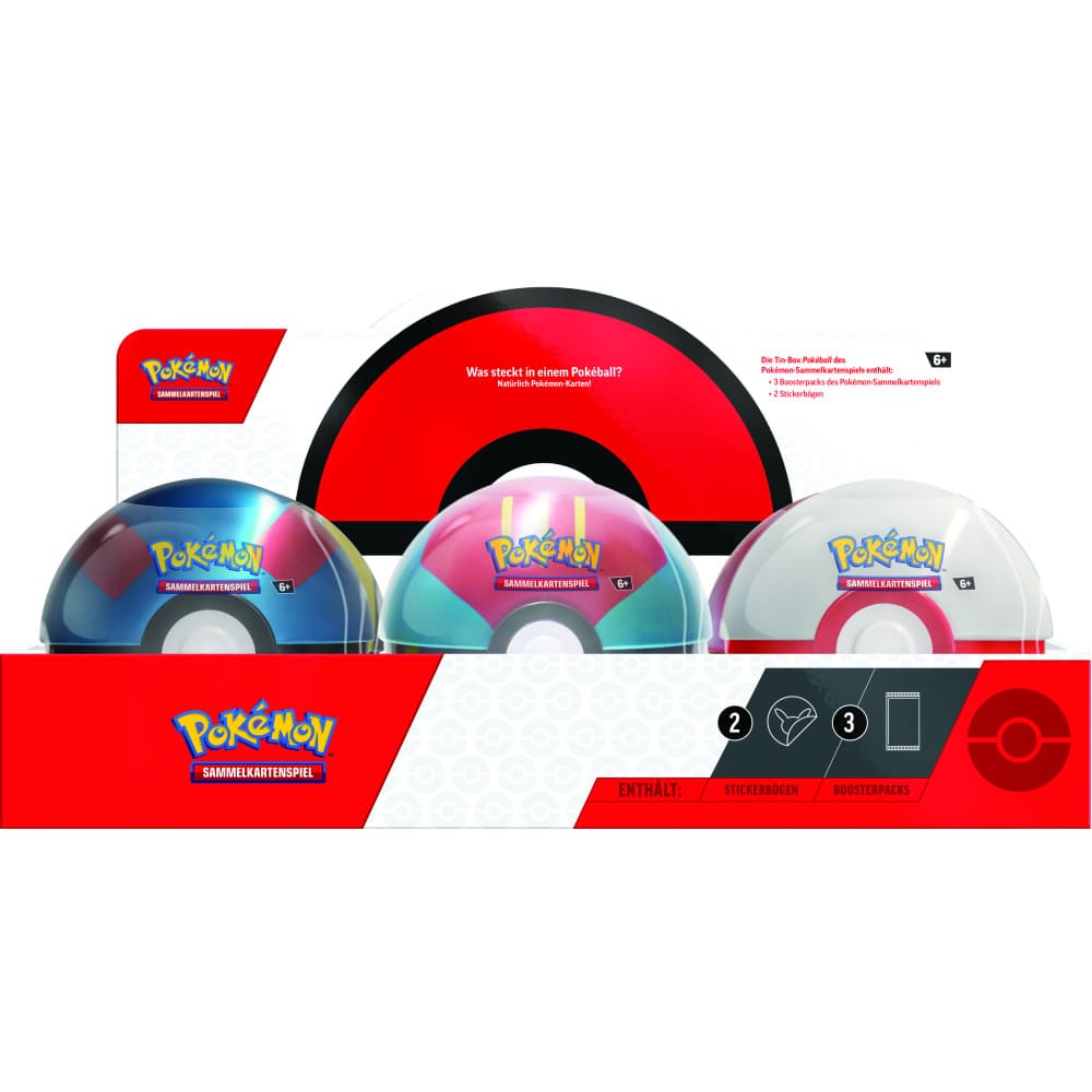 God of Cards: Pokemon Pokéball Tin Herbst 2023 Produktbild