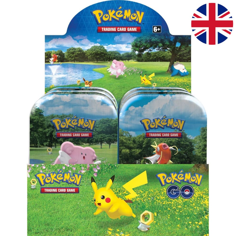 God of Cards: Pokemon Pokémon GO Mini Tin Display Englisch Produktbild