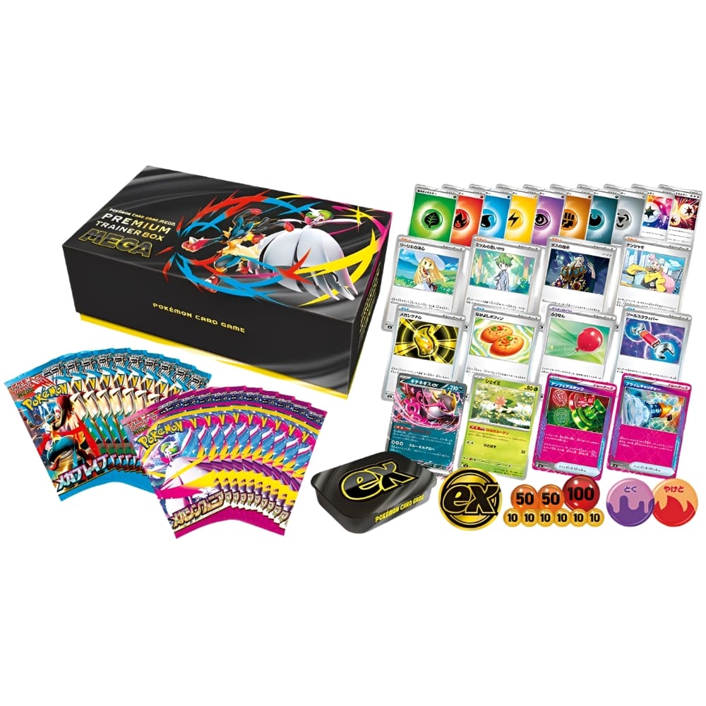 God of Cards: Pokemon Premium Trainer Box MEGA Japanisch Produktbild 1