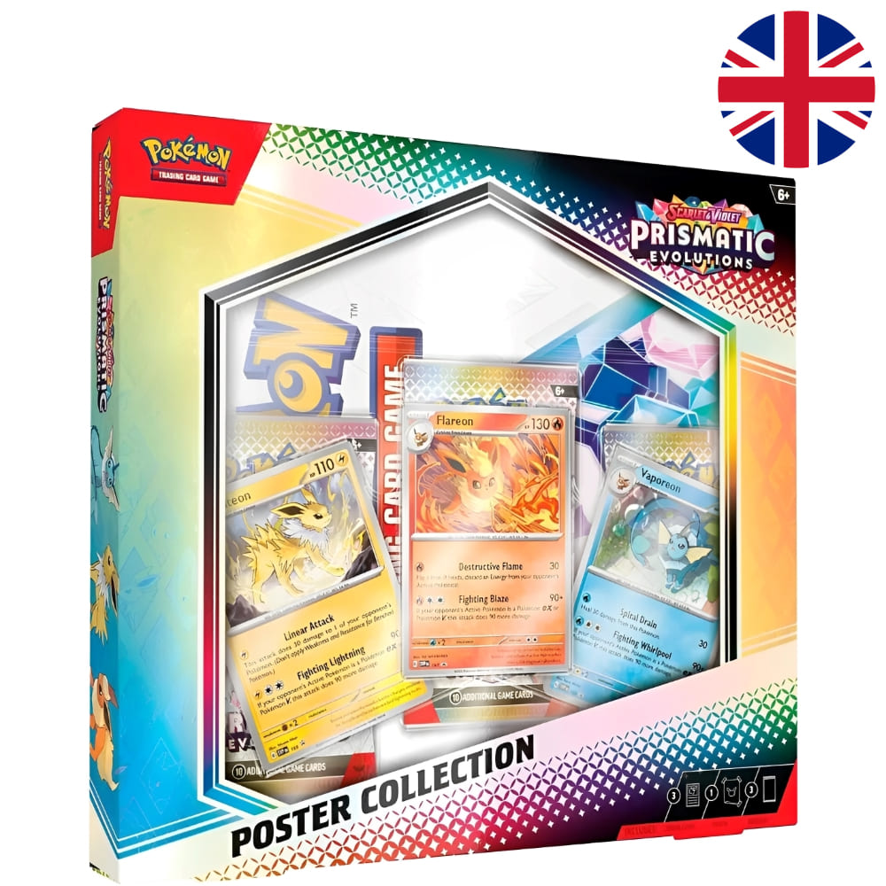 Pokemon <br> Prismatic Evolutions <br> Poster Collection