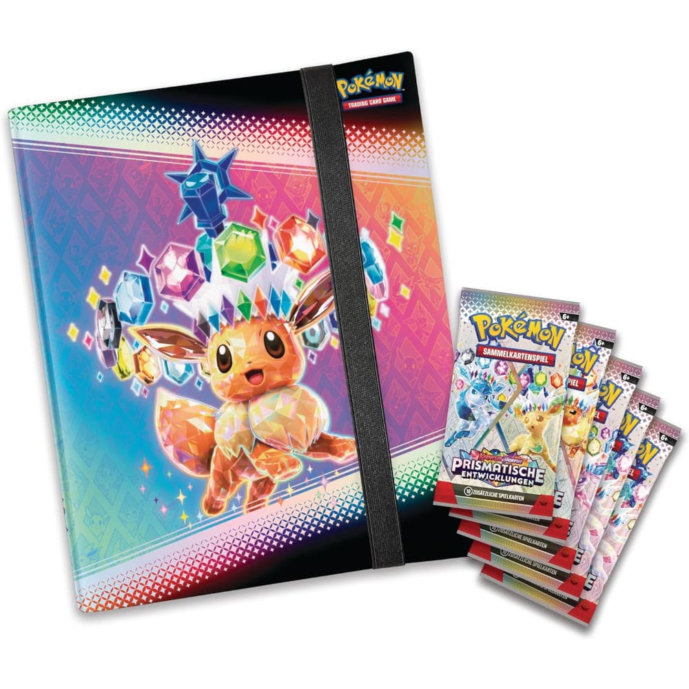 God of Cards: Pokemon Prismatische Entwicklungen Ordner-Kollektion Produktbild 1