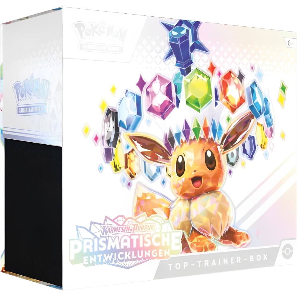 God of Cards: Pokemon Prismatische Entwicklungen Top-Trainer-Box Produktbild