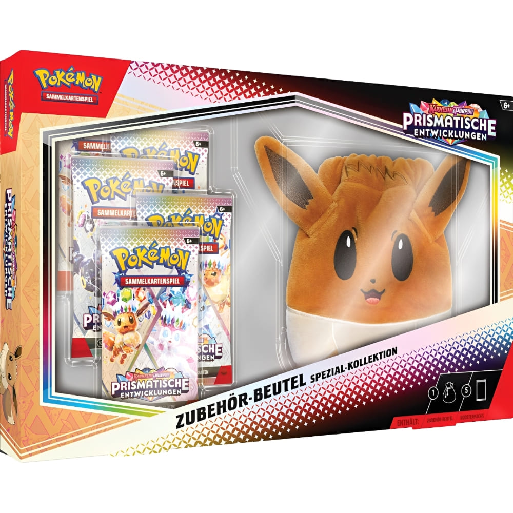 God of Cards: Pokemon Prismatische Entwicklungen Zubehör-Beutel Spezial-Kollektion Produktbild