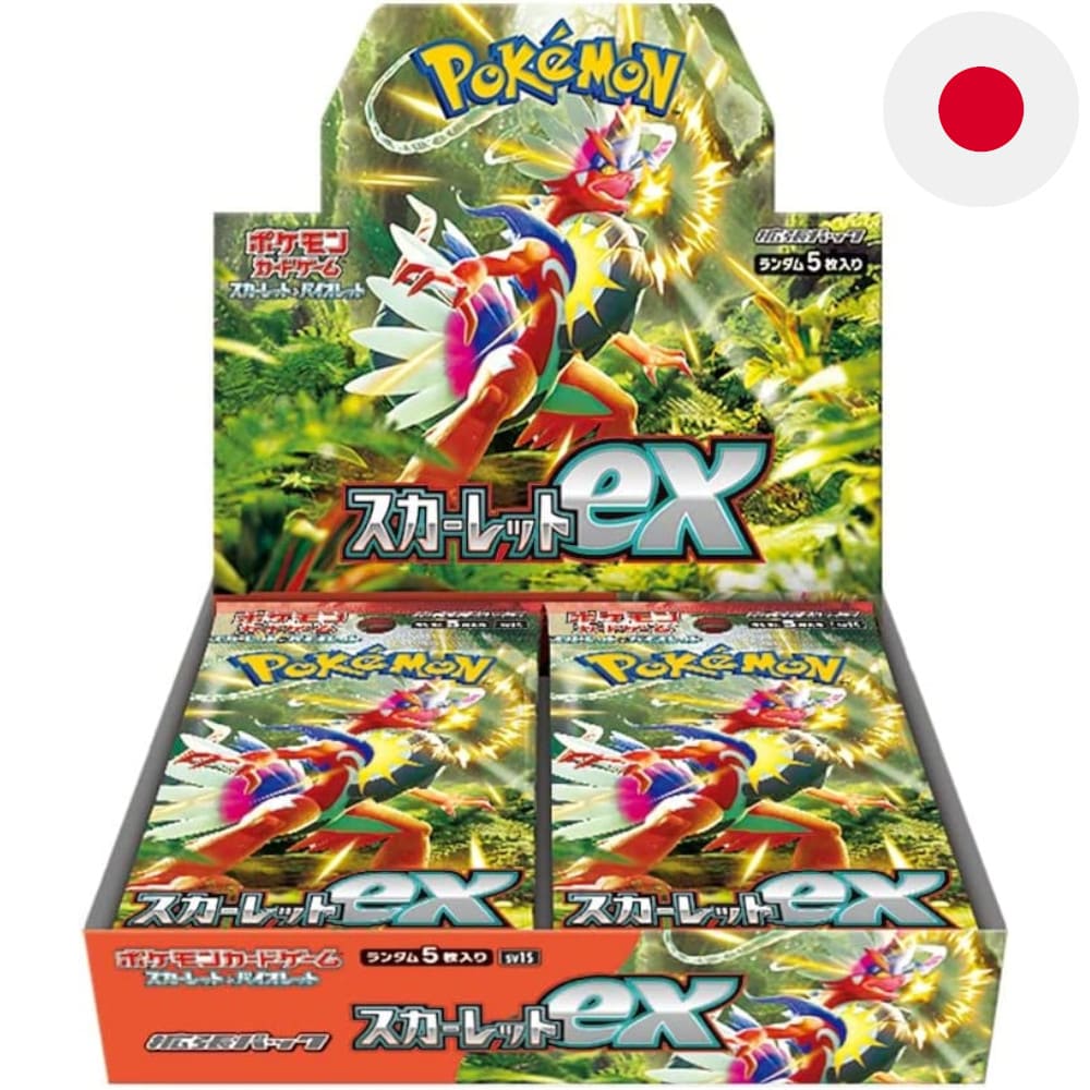 God of Cards: God of Cards: Pokemon Scarlet EX Display Japanisch Produktbild
