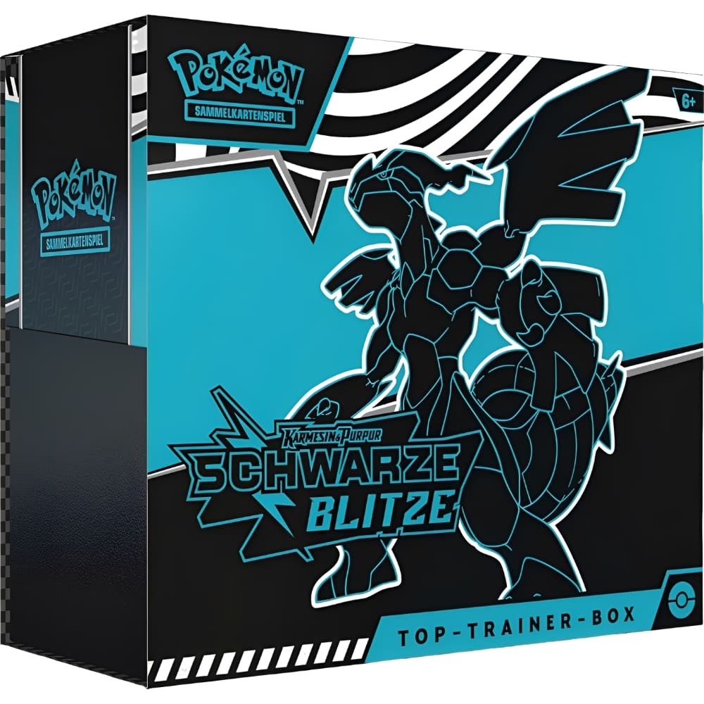 God of Cards: Pokemon Schwarze Blitze Top-Trainer-Box Produktbild