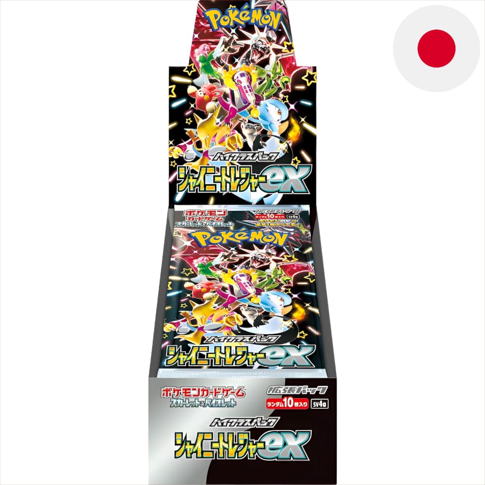 God of Cards: Pokemon Shiny Treasure EX Display Japanisch Produktbild