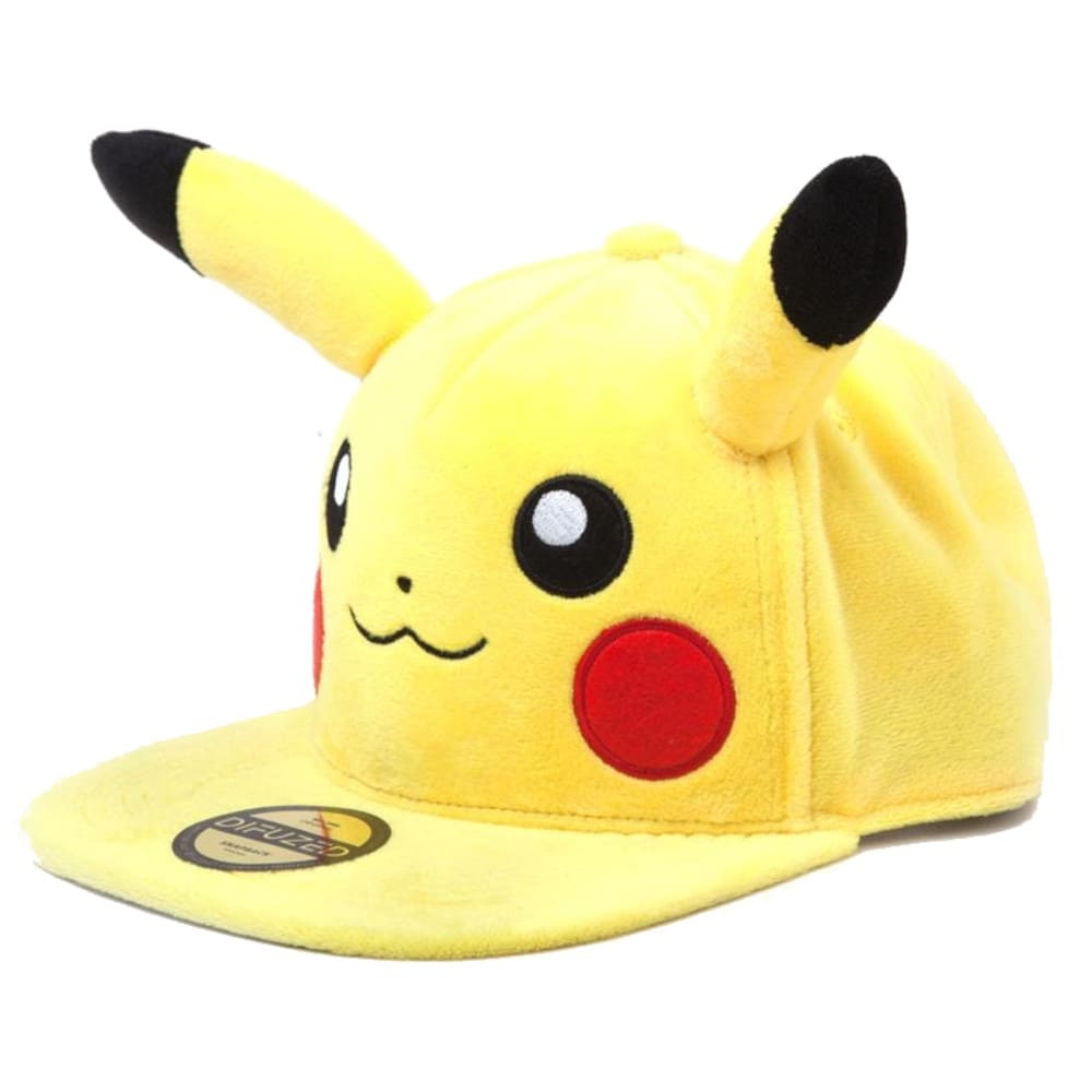 God of Cards: Pokémon Snapback Cap Pikachu Plush (Unisex) Produktbild1