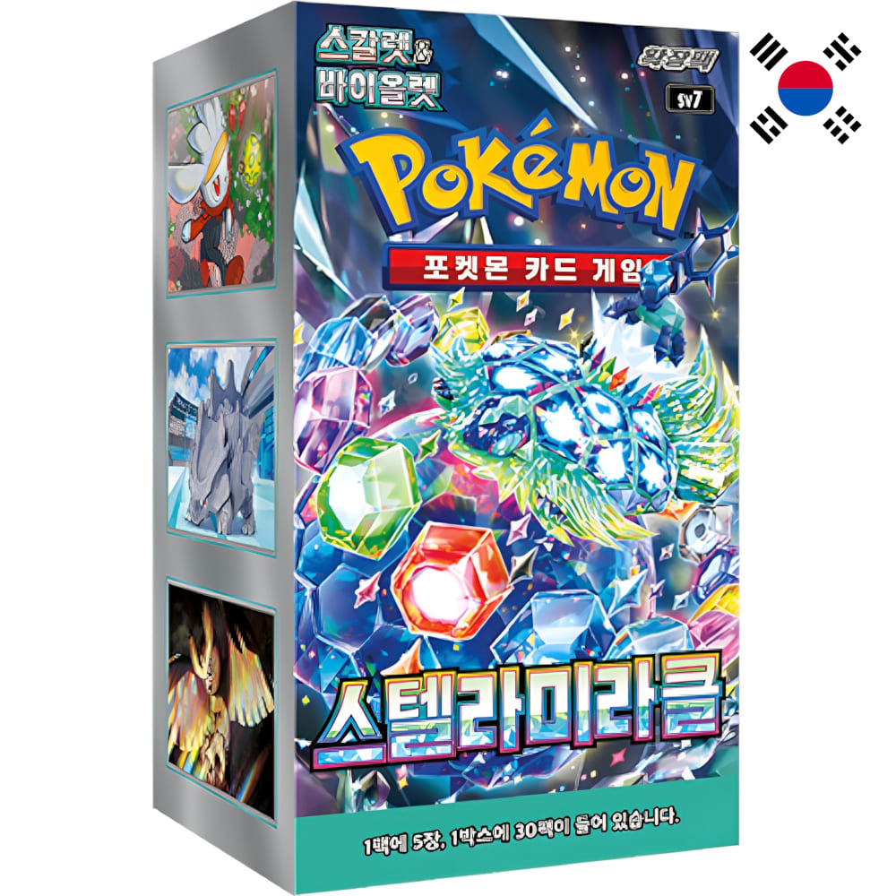 God of Cards: Pokemon Stellar Miracle Display Koreanisch Produktbild