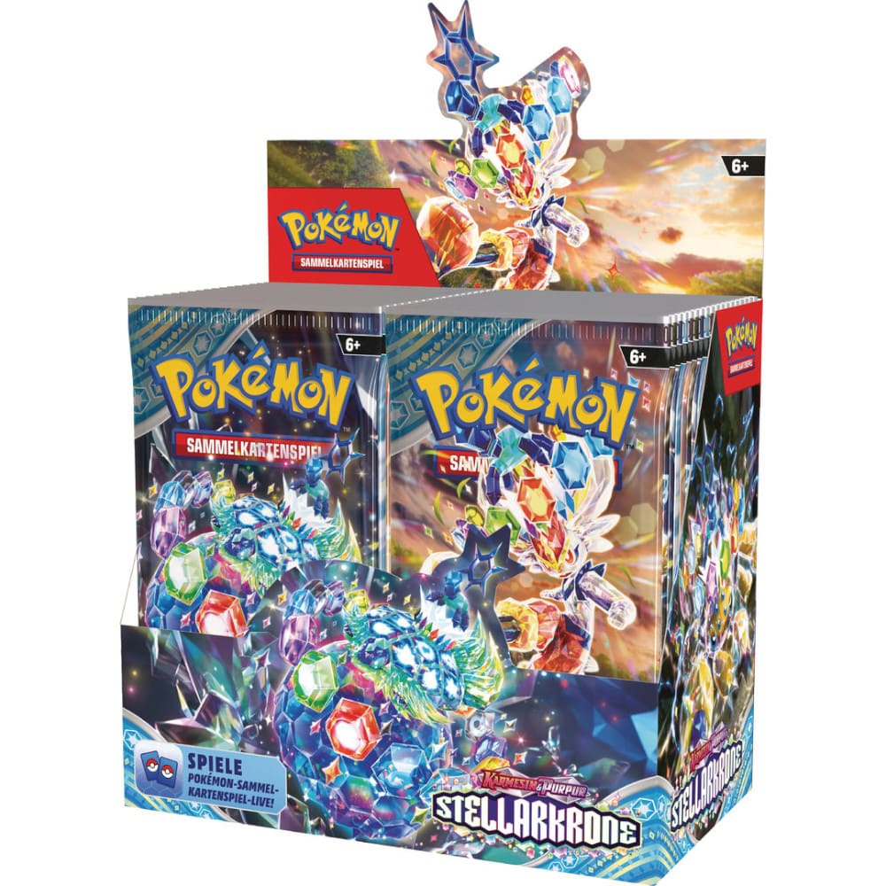 God of Cards: Pokemon Stellarkrone Display Produktbild