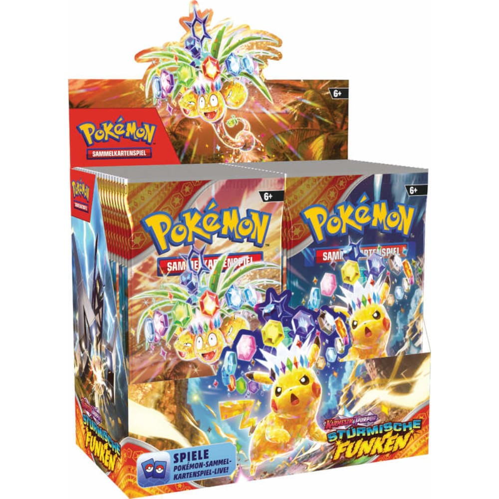 God of Cards: Pokemon Stürmische Funken Display Produktbild