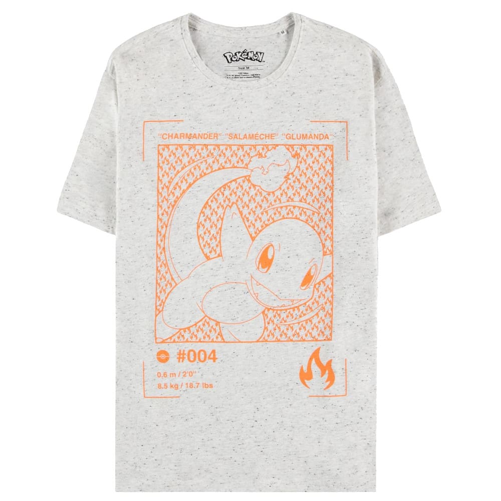 God of Cards: Pokémon T-Shirt Charmander Neppy (Men's) Produktbild