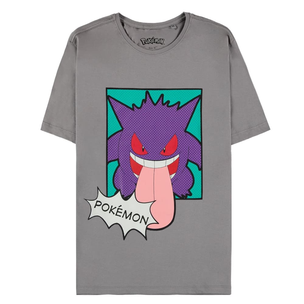 God of Cards: Pokémon T-Shirt Gengar Grey (Men's) Produktbild