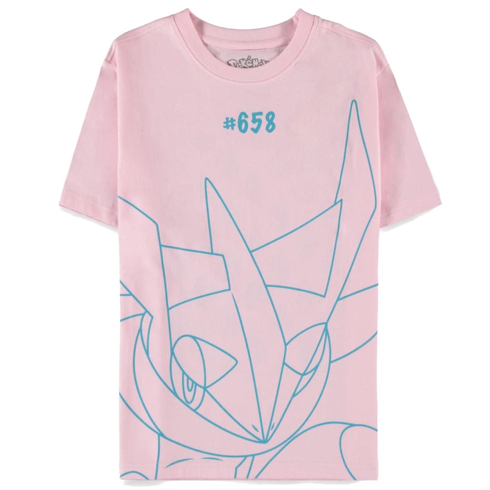 God of Cards: Pokémon T-Shirt Greninja Pink (Women's) Produktbild