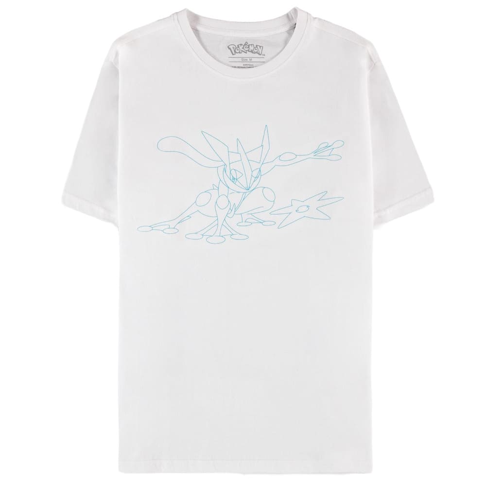 God of Cards: Pokémon T-Shirt Greninja White (Men's) Produktbild
