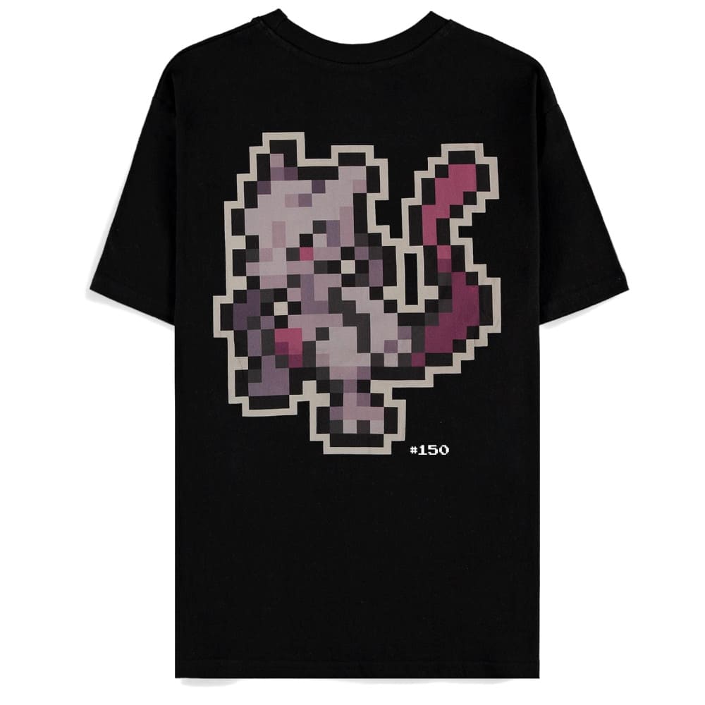 God of Cards: Pokémon T-Shirt Mewtwo Pixel (Men's) Produktbild