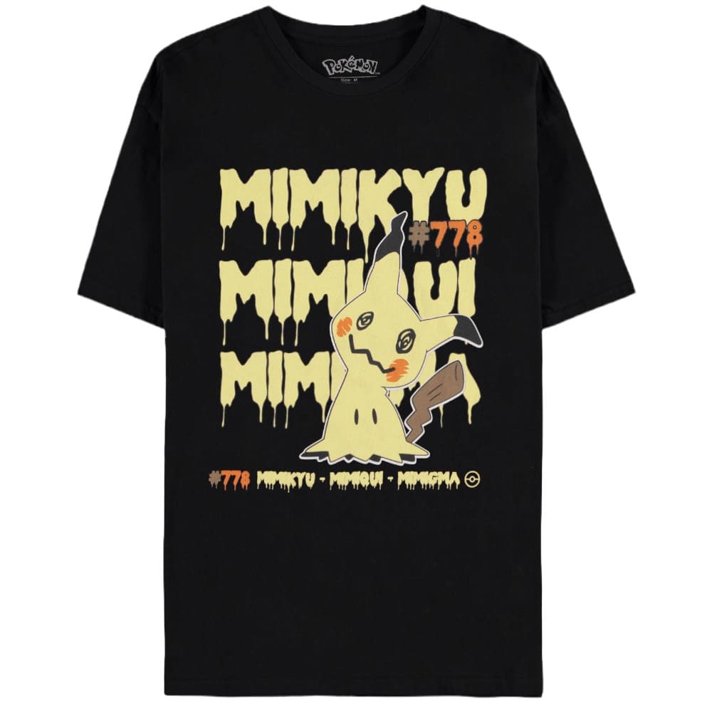 God of Cards: Pokémon T-Shirt Mimikyu Black (Men's) Produktbild