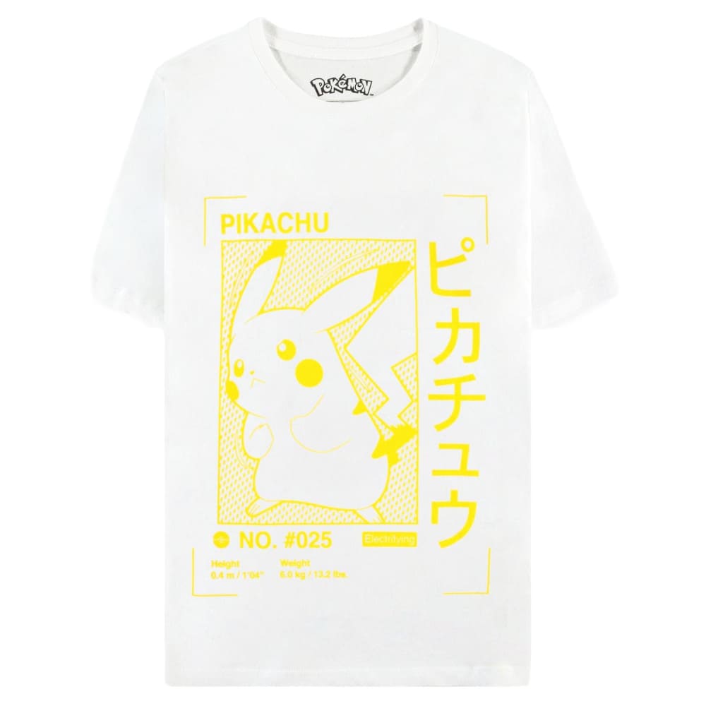 God of Cards: Pokémon T-Shirt Pikachu Japanese (Men´s) Produktbild