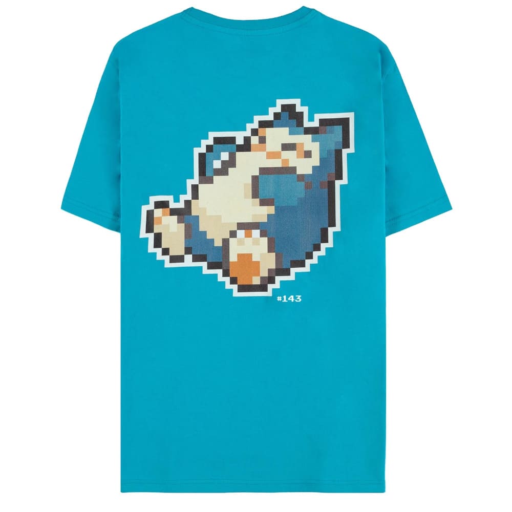 God of Cards: Pokémon T-Shirt Snorlax Pixel (Men's) Produktbild1