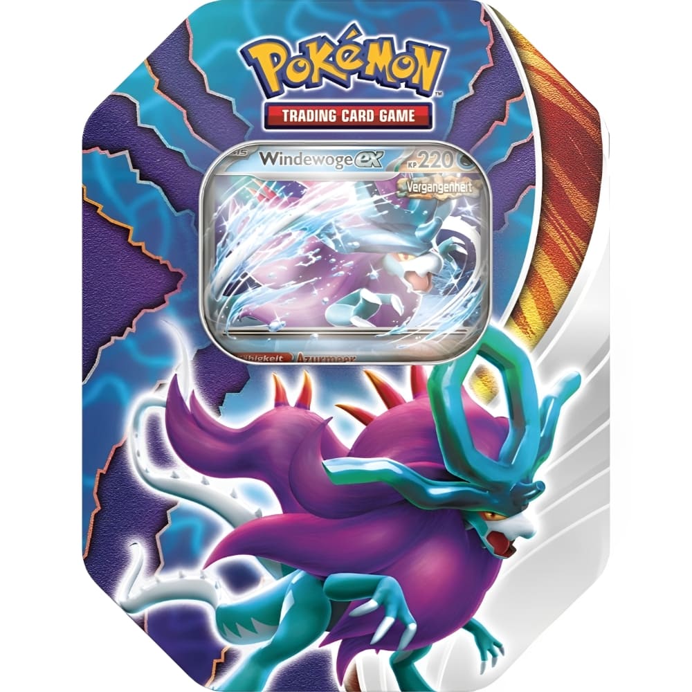 God of Cards: Pokemon Tin Box Paradoxclash Windewoge ex Produktbild
