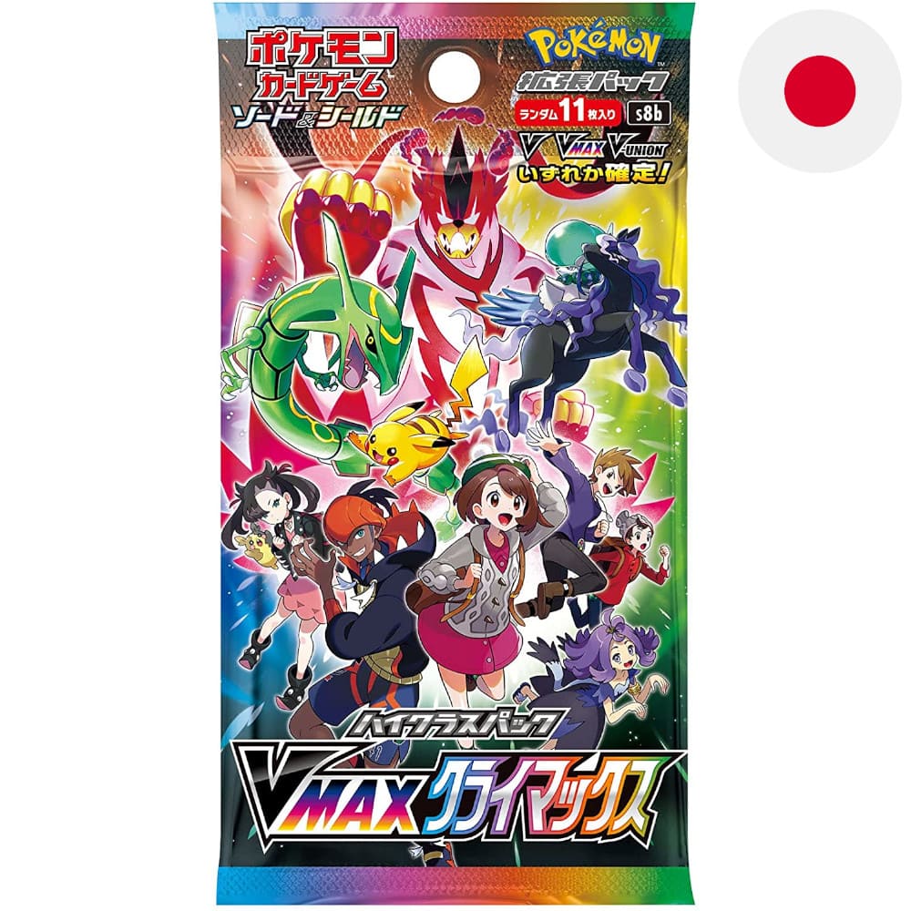 God of Cards: Pokemon VMAX Climax Booster Japanisch Produktbild