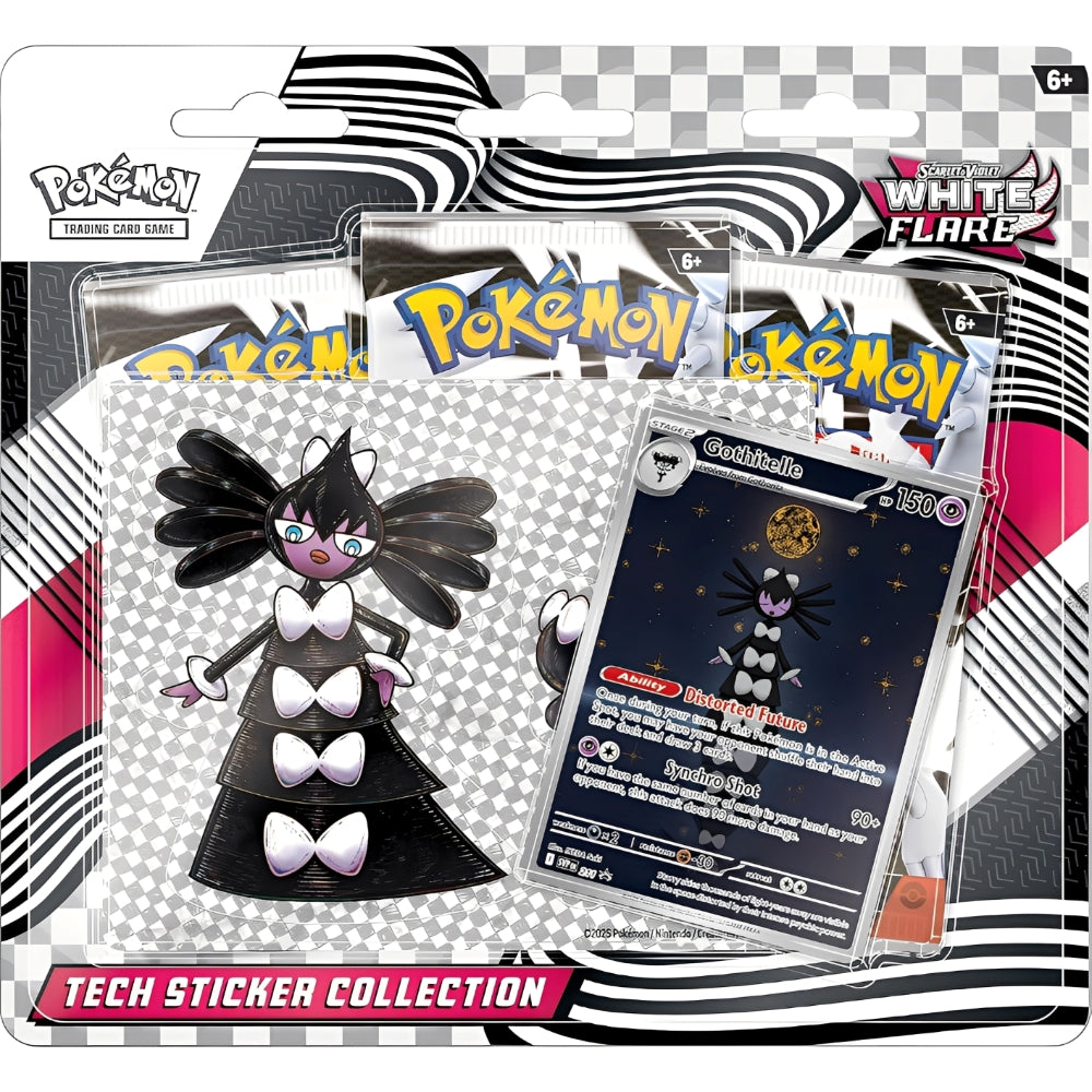 God of Cards: Pokemon White Flare Tech Sticker Collection Produktbild