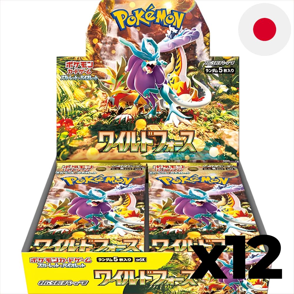 Pokemon <br> Wild Force <br> 30er Display <br> Japanisch <br> Release: 26.01.2024 - God Of Cards