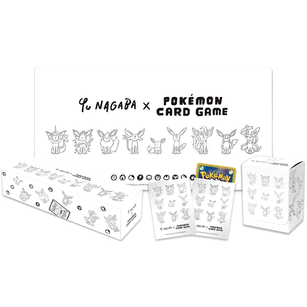 God of Cards: Pokemon Yu Nagaba Eeveelution Special Box Japanisch Inhalt