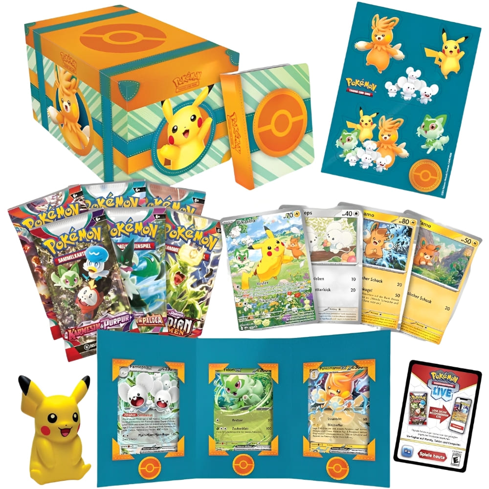 God of Cards: Pokemon Paldea-Abenteuerkoffer Produktbild 1